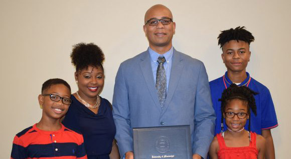 Hardie Meeks and family