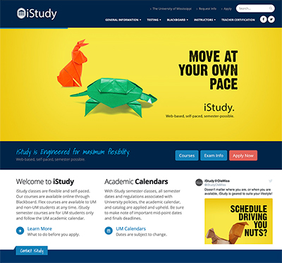 iStudy website