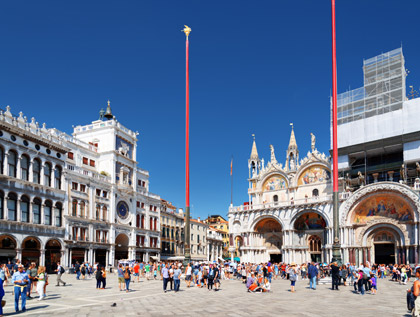 travelers in Venice