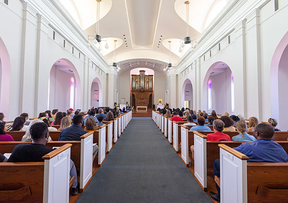 Interior of Chapel