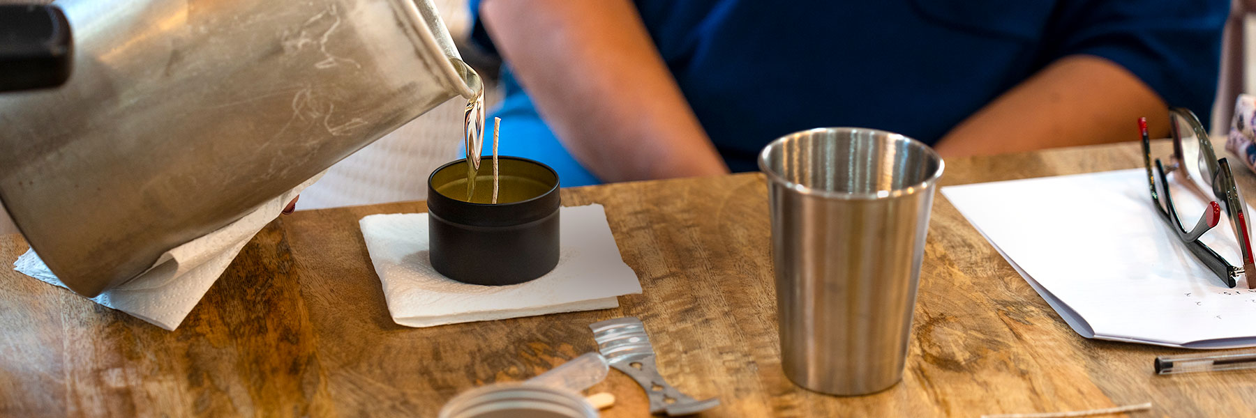 Candle making materials