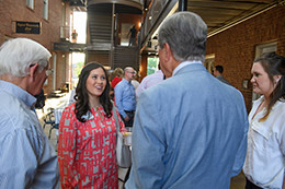 Students meeting with Trent Lott