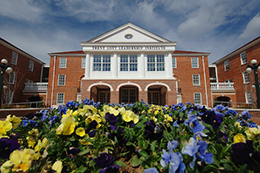 Lott Institute building with landscape