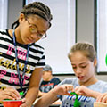 Students in pre-college k-12 classroom