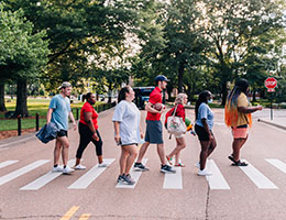 SCHS students on the Ole Miss Campus