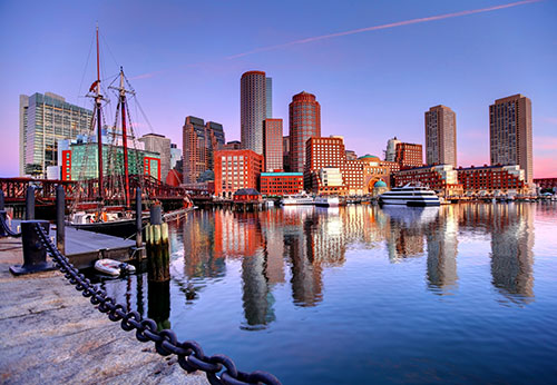 Boston, MA skyline