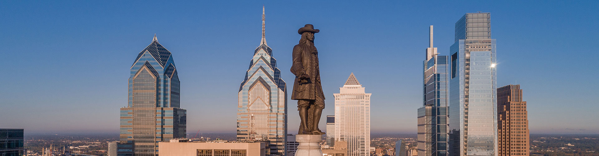 Statue of William Penn. Philadelphia City Hall.