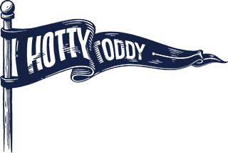 hotty toddy pennant line art